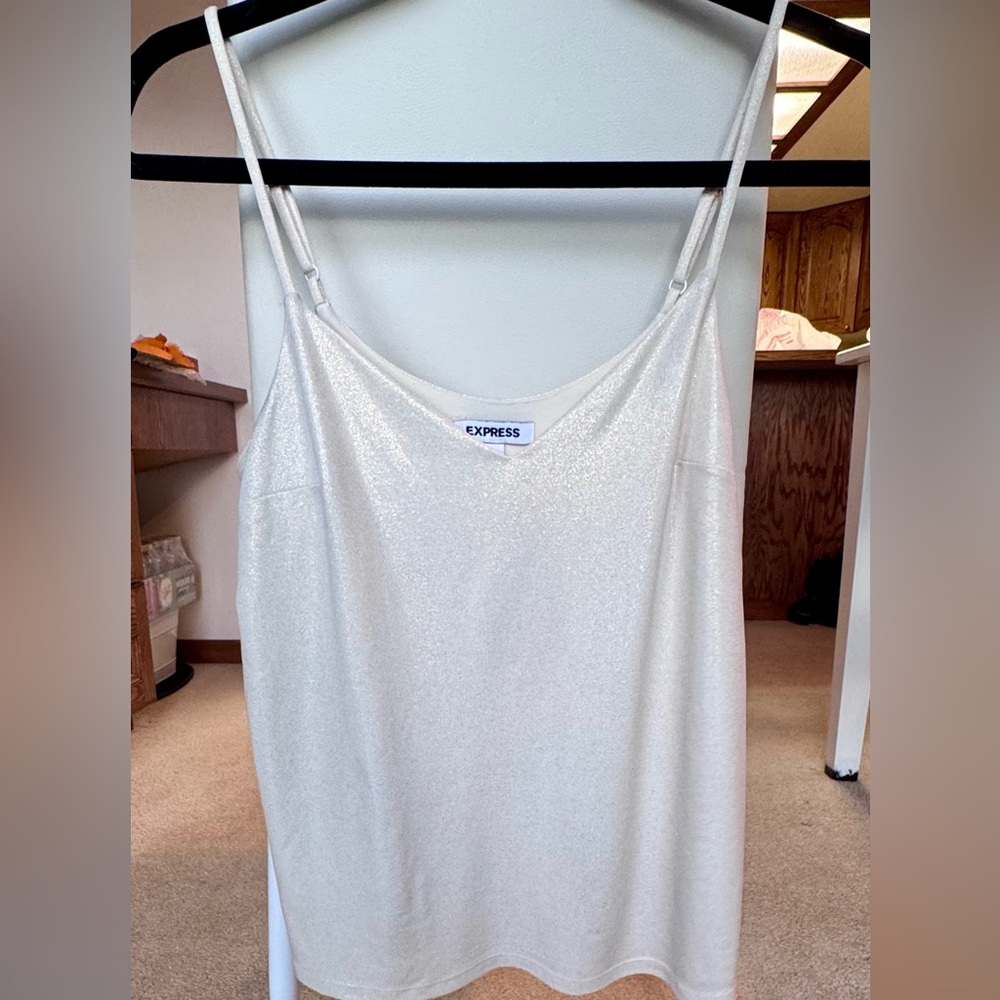 BUNDLE Express Dressy Tops - Black, Gold, Silver - Picture 8 of 16